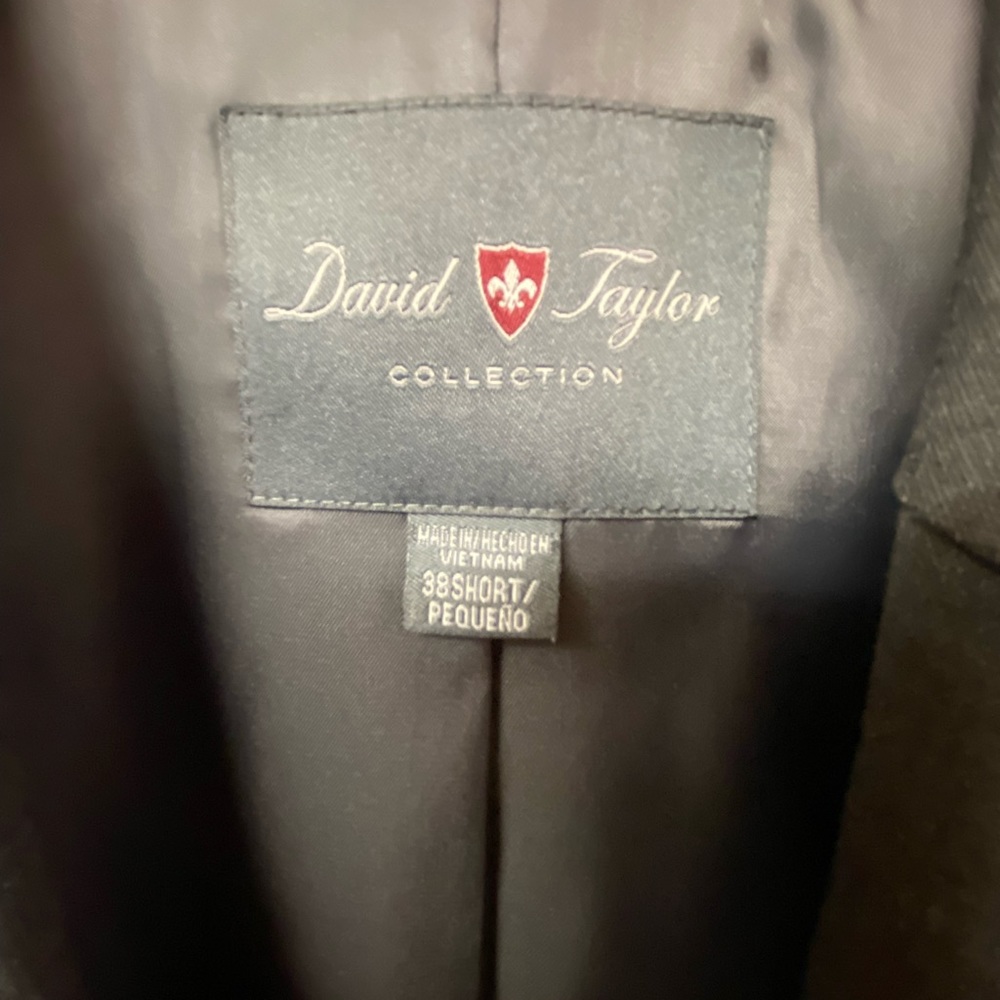 David Taylor Suit Jacket Grey